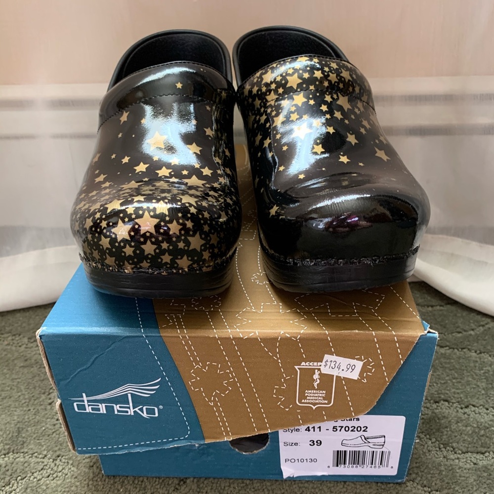 Dansko Twin Pro Clog - black Falling Stars
